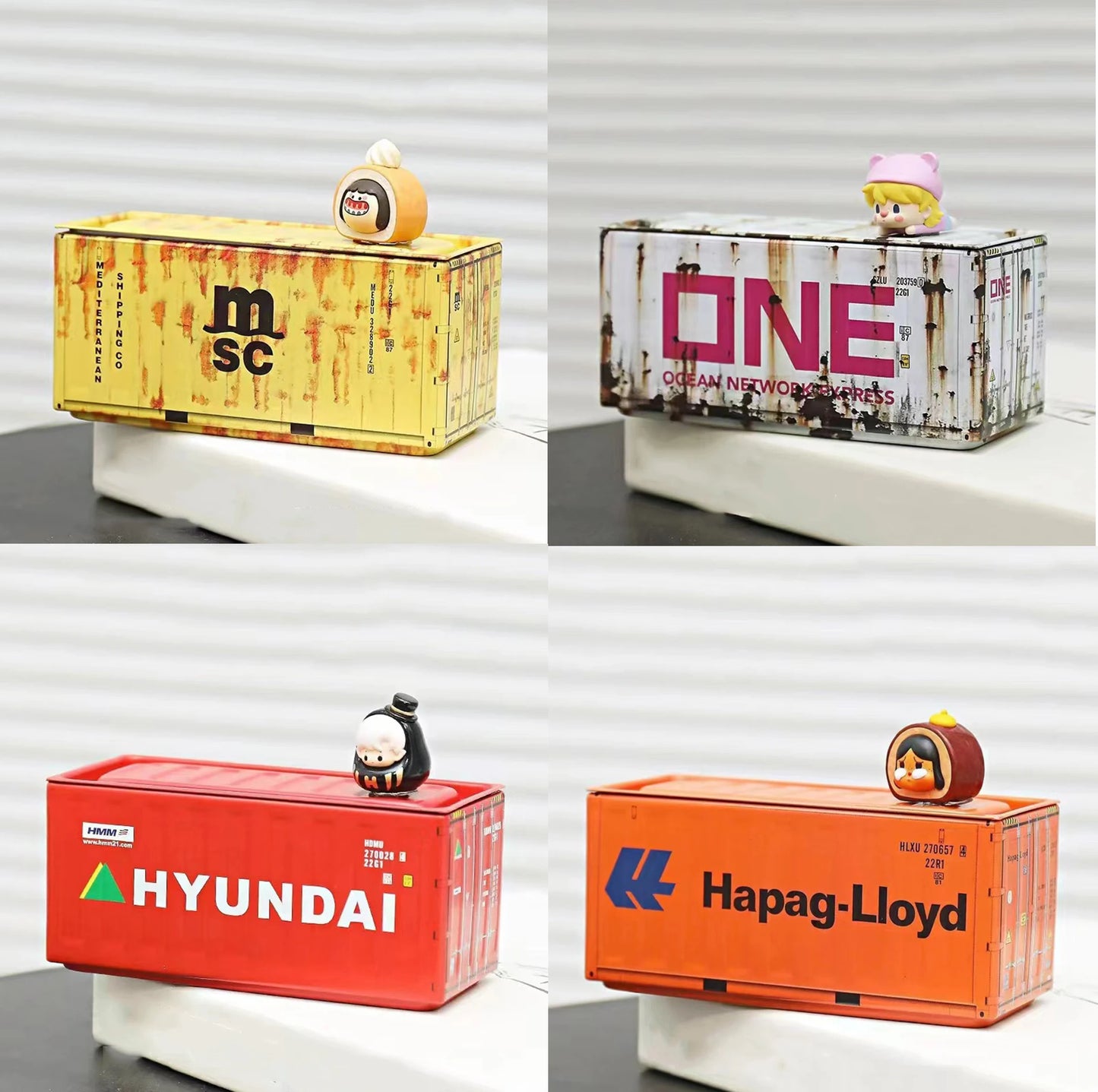 Mini Iron Storage Box Miniature Storage Iron Box Creative Decoration Collect Small Item Desktop Mini Container Model Kids Gifts - Shoppiline