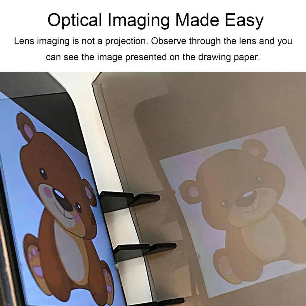 Drawing Tools Drawing Board Paint Projection Copying Learning Table Reflection Sketching Optical Educational Toys For Children