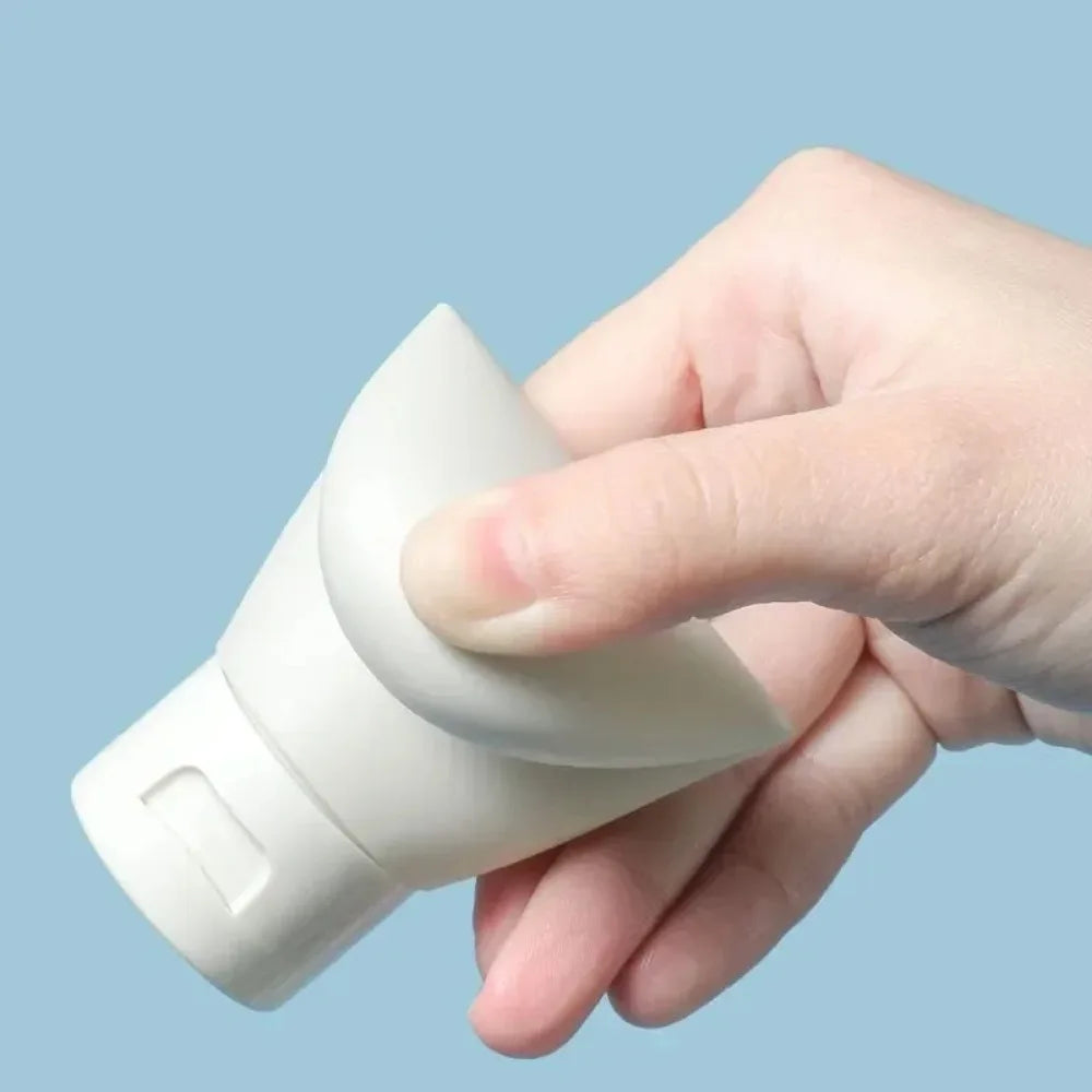 Refillable water bottle, soft silicone squeeze tube packaging empty bottle, wholesale supply