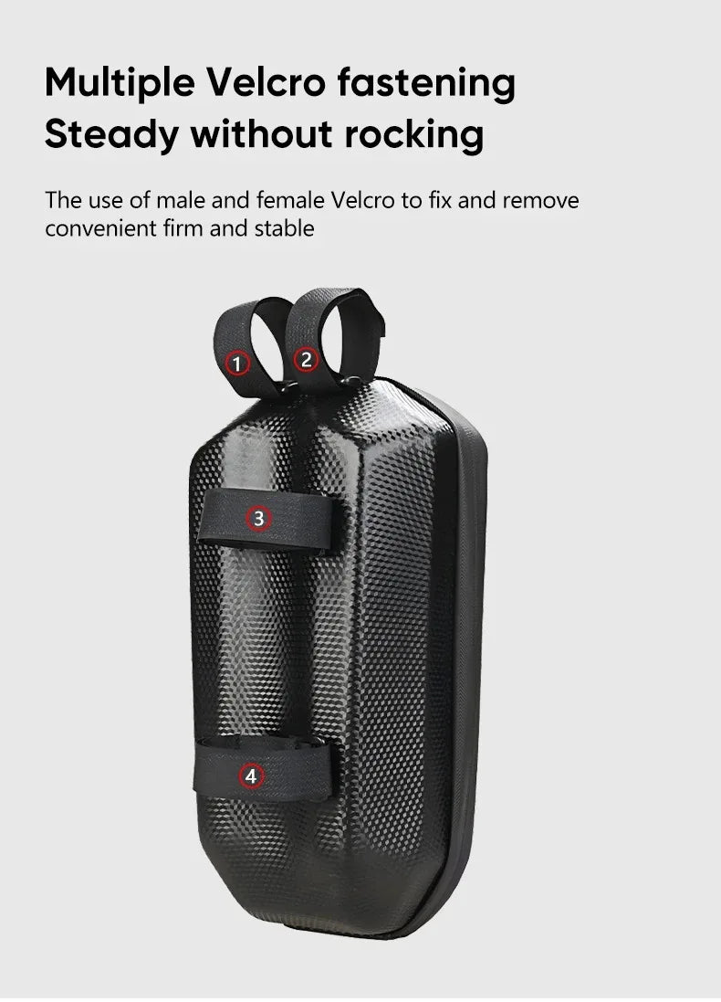 Electric Scooter Bag Storage Electric Bike Handlebar Bag Scooter Storage Bag with Large Capacity Waterproof Front Handlebar Bag - Shoppiline
