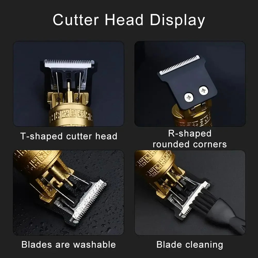 Hair Trimmer Beard Shaving Body Clippers T9 Hair Clipper Electric Hair Cutting Machine Professional Barber Men Trimmer Shaver