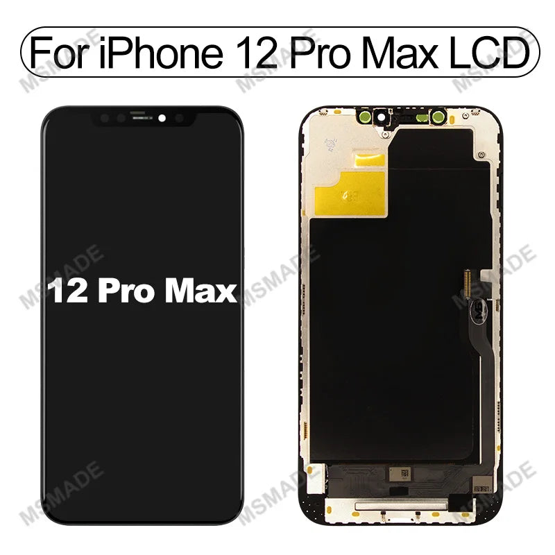 OLED X LCD For iPhone XR XS MAX 11 Display 3D Touch Screen Replace For 12 14 Plus 11 Pro screen incell 12 Pro Max display 13 Min - Shoppiline