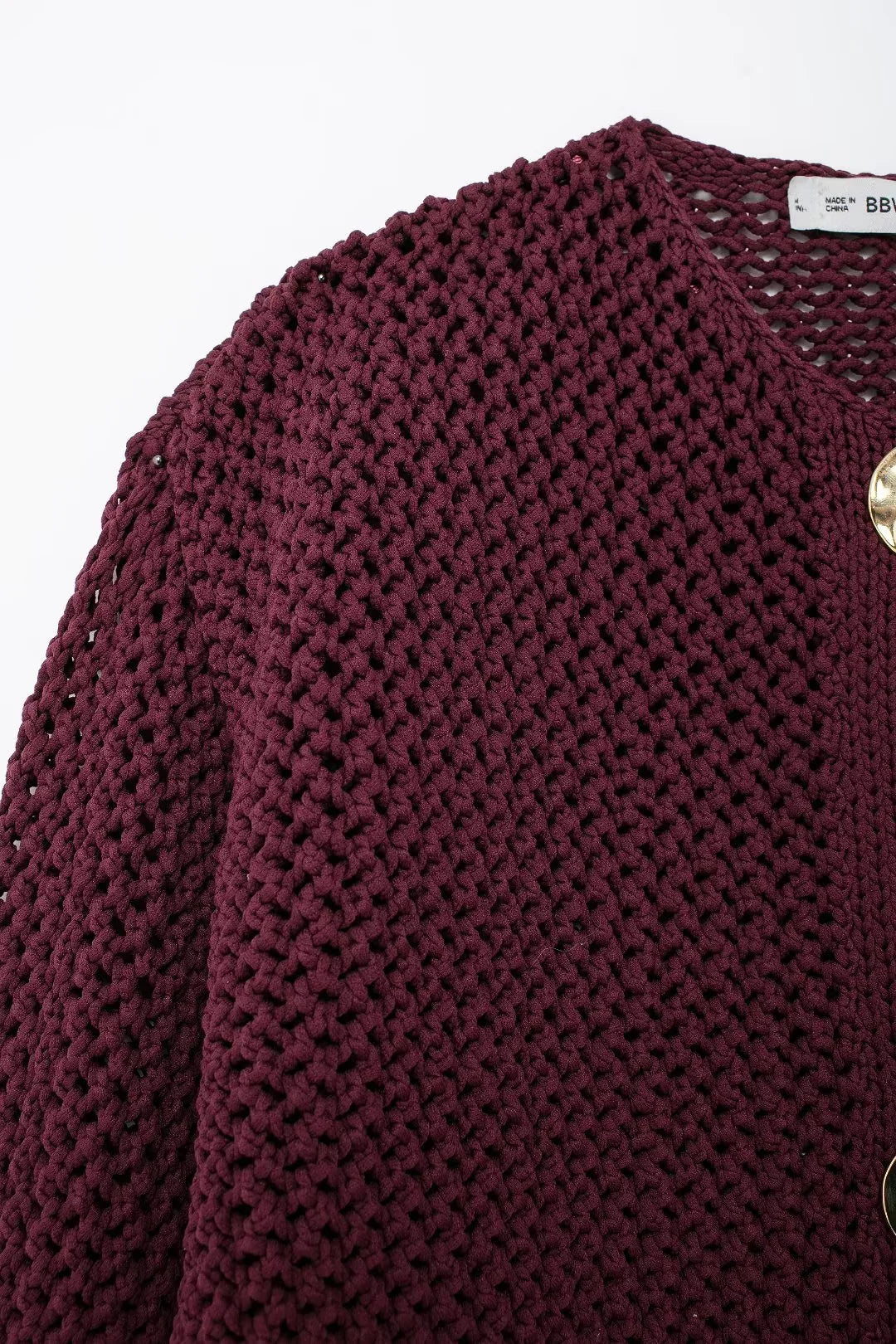 HXAO Knitted Sweater Cardigan For Women Autumn Long Sleeve Cropped Cardigans Ladies Outerwears Winter Button Knit Sweater