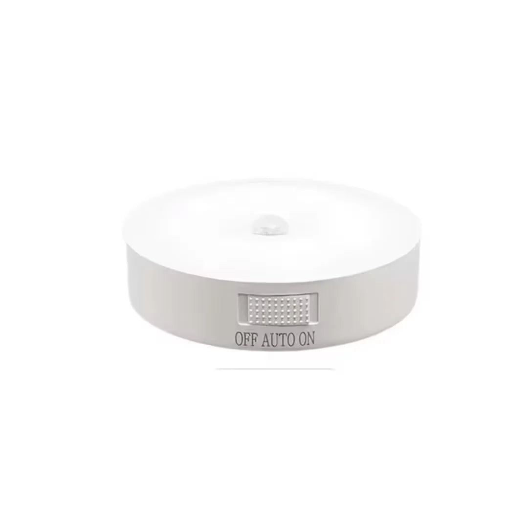 HOMEFISH Motion Sensor LED Night Light USB Rechargeable Wireless Closet Lamp for Kitchen Cabinet Wardrobe Staircase