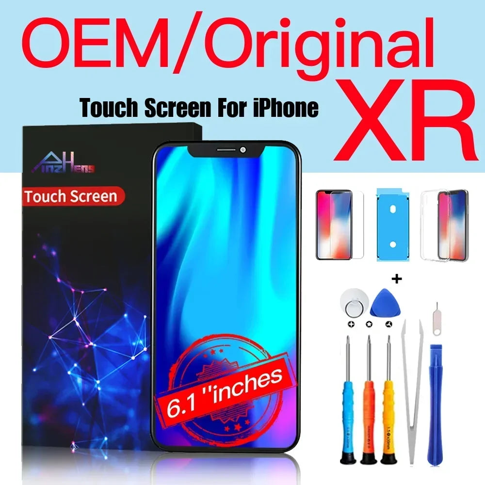 PINZHENG High Quality Display INCELL LCD OLED OEM AMOLED For iPhone XS MAX X XR 11 12 13 MINI PRO PROMAX Screen Replacement - Shoppiline