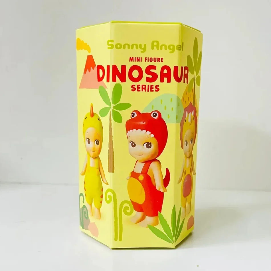 New Sonny Angel Dinosaur Series Hippers Harvest Cute Hippie Doll Trendy Car Mobile Phone Ornaments Dumplings Children'S Toy Gift - Shoppiline