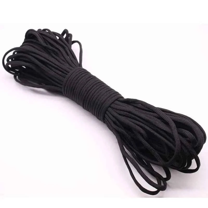 30M Paracord Outdoor Camping, Survival Lanyard, Parachute Rope, Walking Tent Accessories