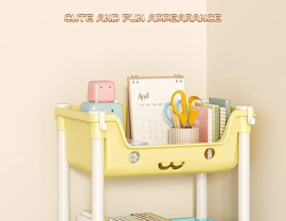 Toy Storage Trolley Bookshelf Snack Rack For Children Storage Organizer Bathroom Accessories Closet Organizer Kitchen Storage - Shoppiline