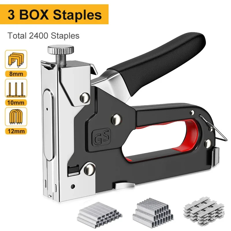 Manual Nailing Gun Light duty Home Use Code Nailing Gun Air Nail Woodworking Special Direct Staple Book Carpentry Tools U/T/N - Shoppiline
