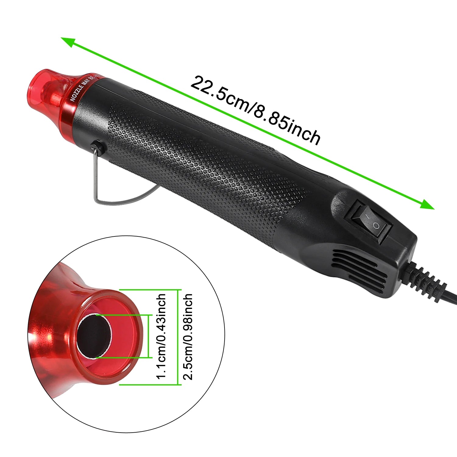 300W Hot Air Heat Gun 328pcs Heat Shrink Tube With Hot Air Guns Kit EU US 110V 220V Heat Shrink Tubing Kit 2:1 - Shoppiline