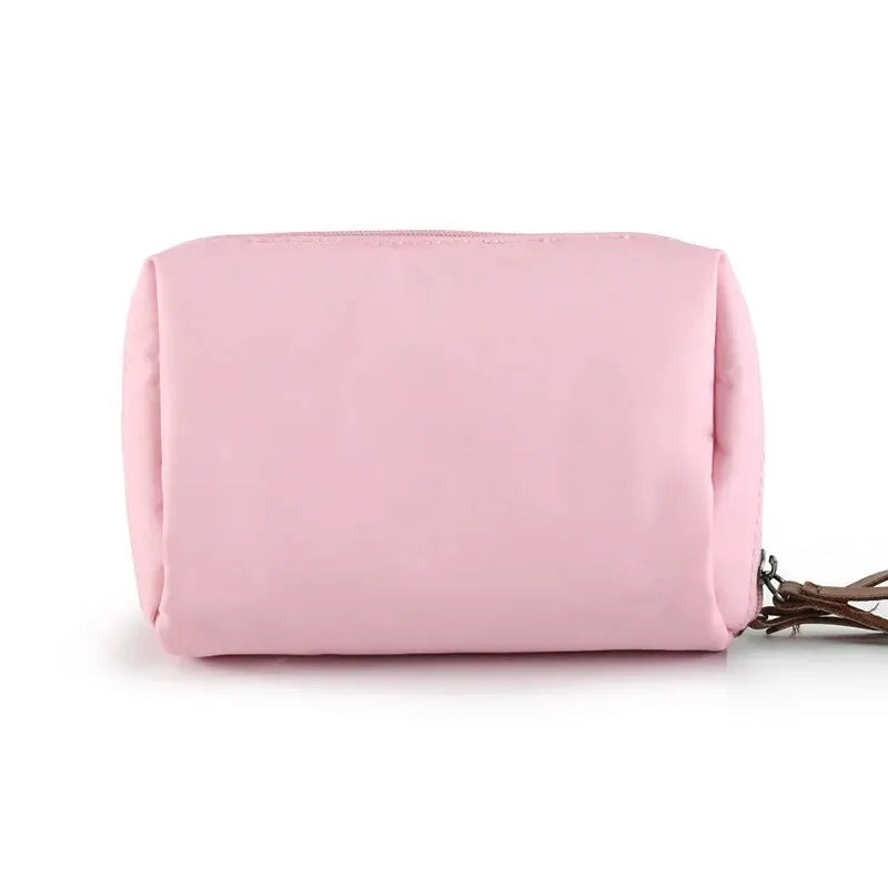 2024 Neue Kosmetiktasche für Damen, einfarbig, koreanischer Stil, Make-up-Tasche, Kulturbeutel, wasserdichter Make-up-Organizer, Luxustasche