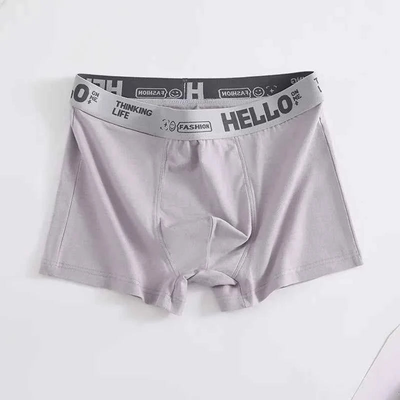 Men's Boxer Briefs Soft Comfortable Breathable Lightweight Daily Wear Male Underpants