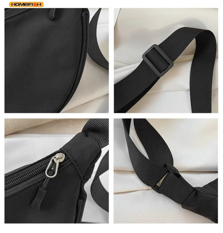 Homefish Convenient casual nylon women's crossbody bag shoulder bag capacity handbag women's travel shopping bag women's wallet