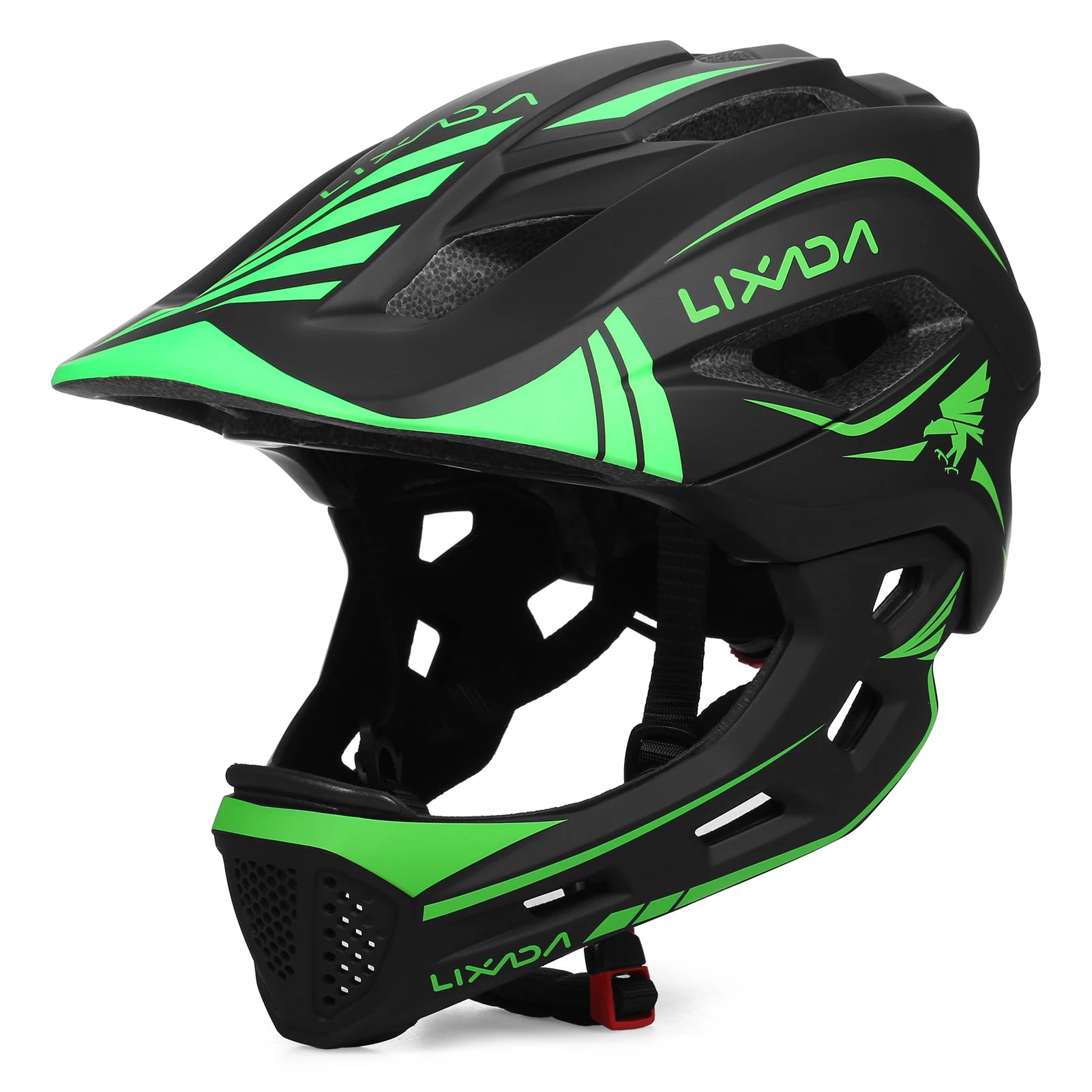 Lixada Kids Full Face Helmet Detachable Children Sports Safety Bike Helmet Protective Gear for Cycling Skateboarding Roller Skat - Shoppiline