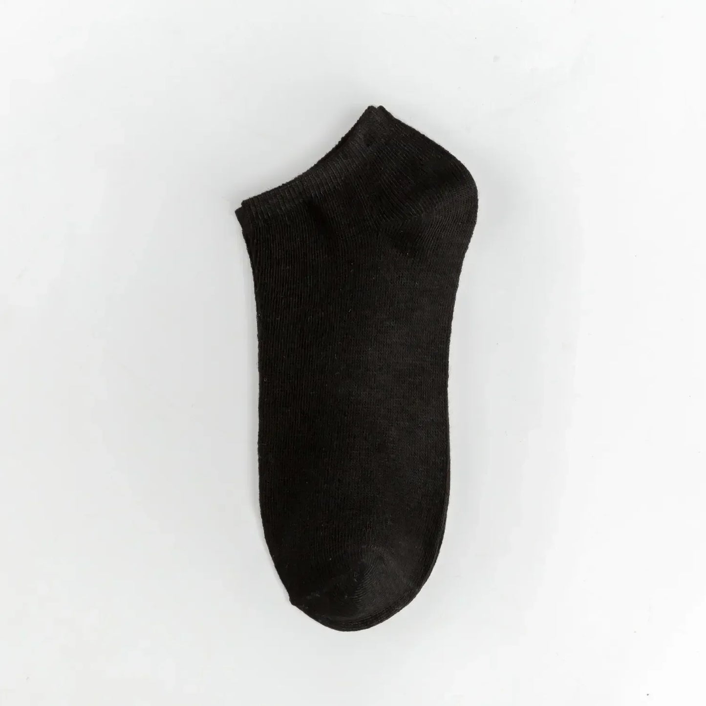 5/10 Pairs Unisex Ankle Socks Solid Color Black White Gray Cotton Deodorant Breathable Running Sports Socks New Spring Summer