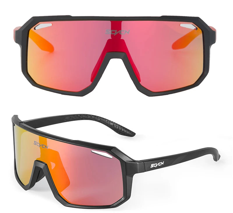 SCVCN Men bicycle Cycling Sunglasses Woman MTB road bike Driving Goggles Outdoor Sports running Glasses UV400 Hiking Eyewear