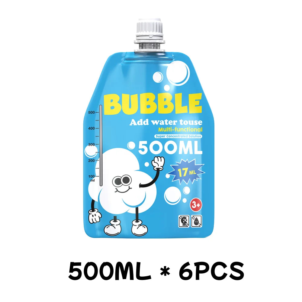 Concentrated Bubble Solution for Bubble Machines, Giant Wands, and Blowers - for Kids' Birthday Parties - Shoppiline