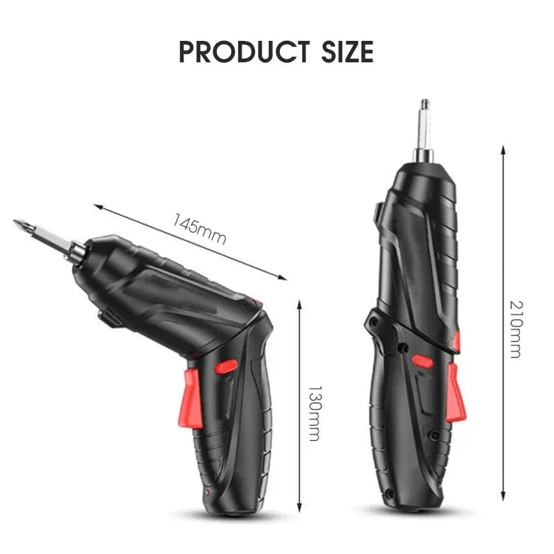 47 PCS 3.6V Electric Screwdriver Set 1800mAh Battery Powered Portable Cordless Electric Screwdriver Household Maintenance Power - Shoppiline