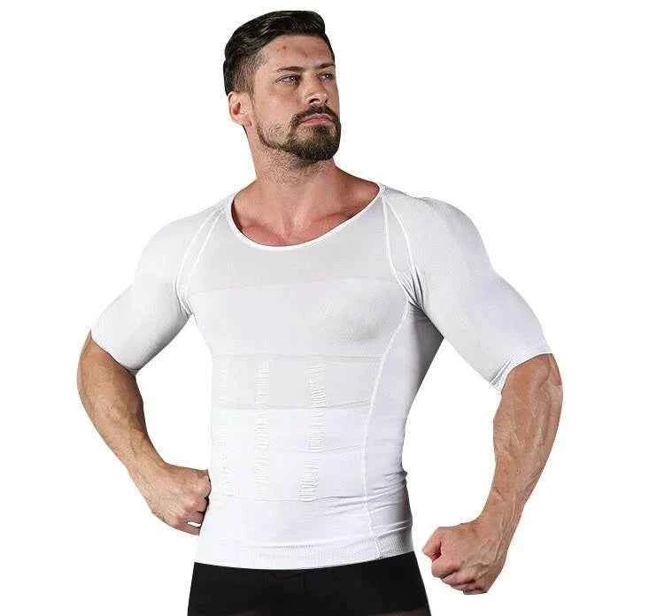 Men Body Shaper Slimming Compression Vest Undershirt Seamless Waist Trainer Tank Top Belly Control Weight Loss Shapewear