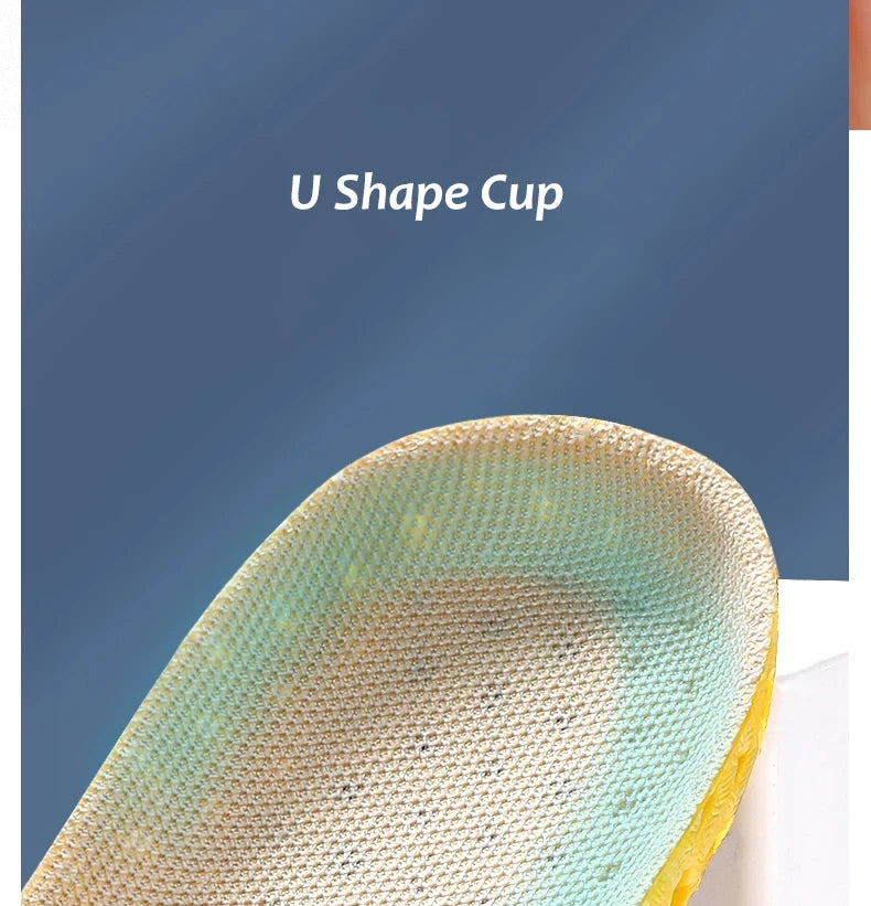 3 Paar Memory Foam Orthopädische Einlegesohlen für Schuhe Sohlenpolster Mesh Deodorant Atmungsaktive Turnschuhe Laufkissen für Herren Damen