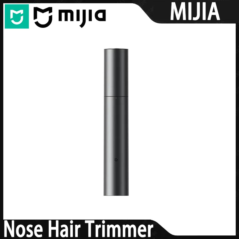 Mijia USB Rechargeable Nose Trimmer for Men Women Painless Compact Ear Nose Hair Eyebrow Trimmer Clipper for Pocket