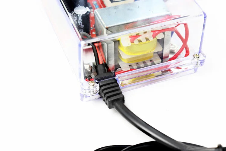 Electronic DIY LM317 Adjustable Voltage Regulated Kit DC Step-down Power Supply Making Parts With Case Soldering Assembly 220V - Shoppiline