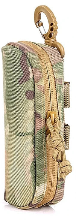 Tactical Eyeglass Case Outdoor Hunting Shockproof Protective Goggles Box Portable Outdoor Sunglasses Case-1000D Nylon for Man