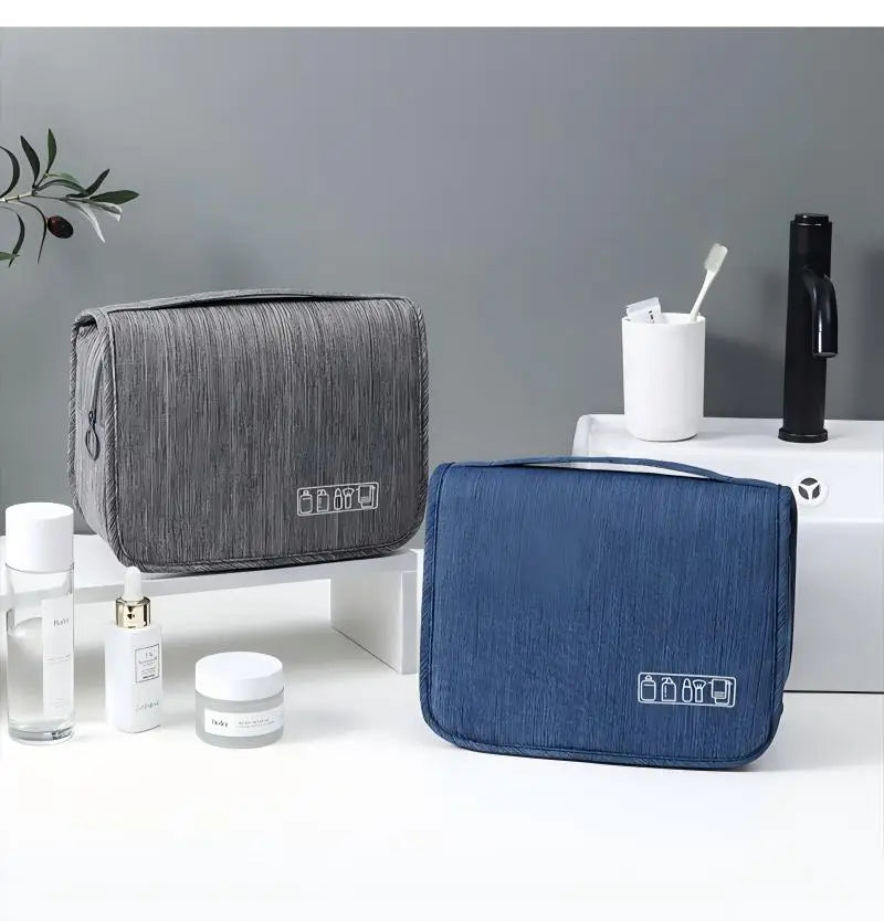 Homefish Wandmontierte Reisetasche für persönliche Hygiene, Kosmetik und Badezimmerartikel