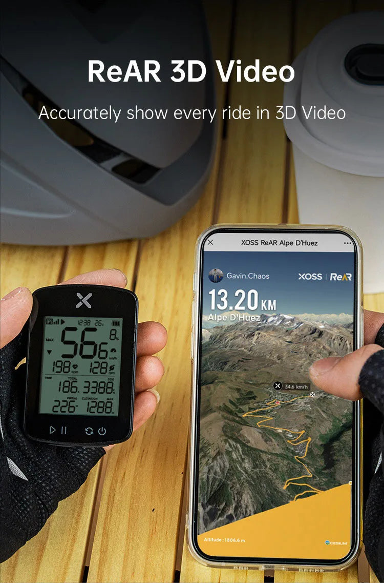 XOSS New G2 GPS G2+ Cycling Computer G Plus Wireless Speedometer Bluetooth Tracker Waterproof Road Bike MTB Bicycle Odometer