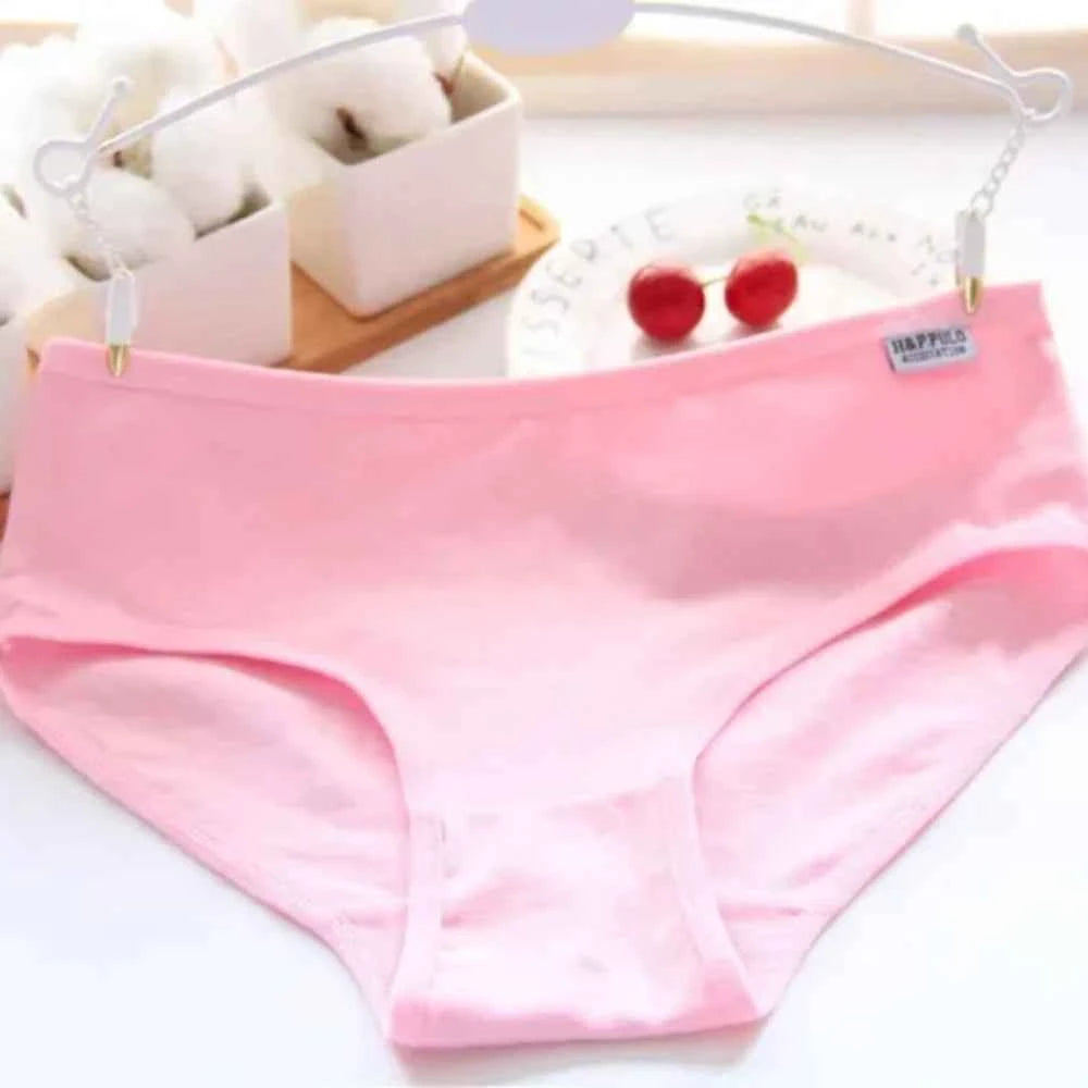 Women's 7 Pack Triangle Briefs - Soft Breathable Comfort Fit Solid Color Underwear, Daily Wear Underpants