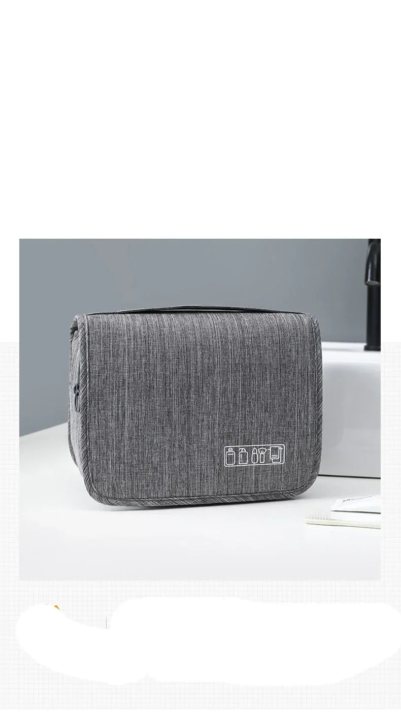 1PC Oxford Fabric Men Business Portable Storage Bag Toiletries Organizer Women Cosmetic Bag Waterproof Hanging Travel Wash Pouch