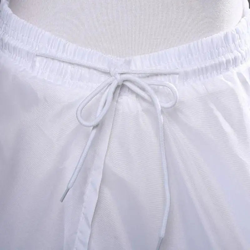 Jupon de robe de mariée 4 couches blanc sans cerceaux Crinoline Jupon de bal de mariée Jupe doublée femme Robe de soirée Jeu de rôle