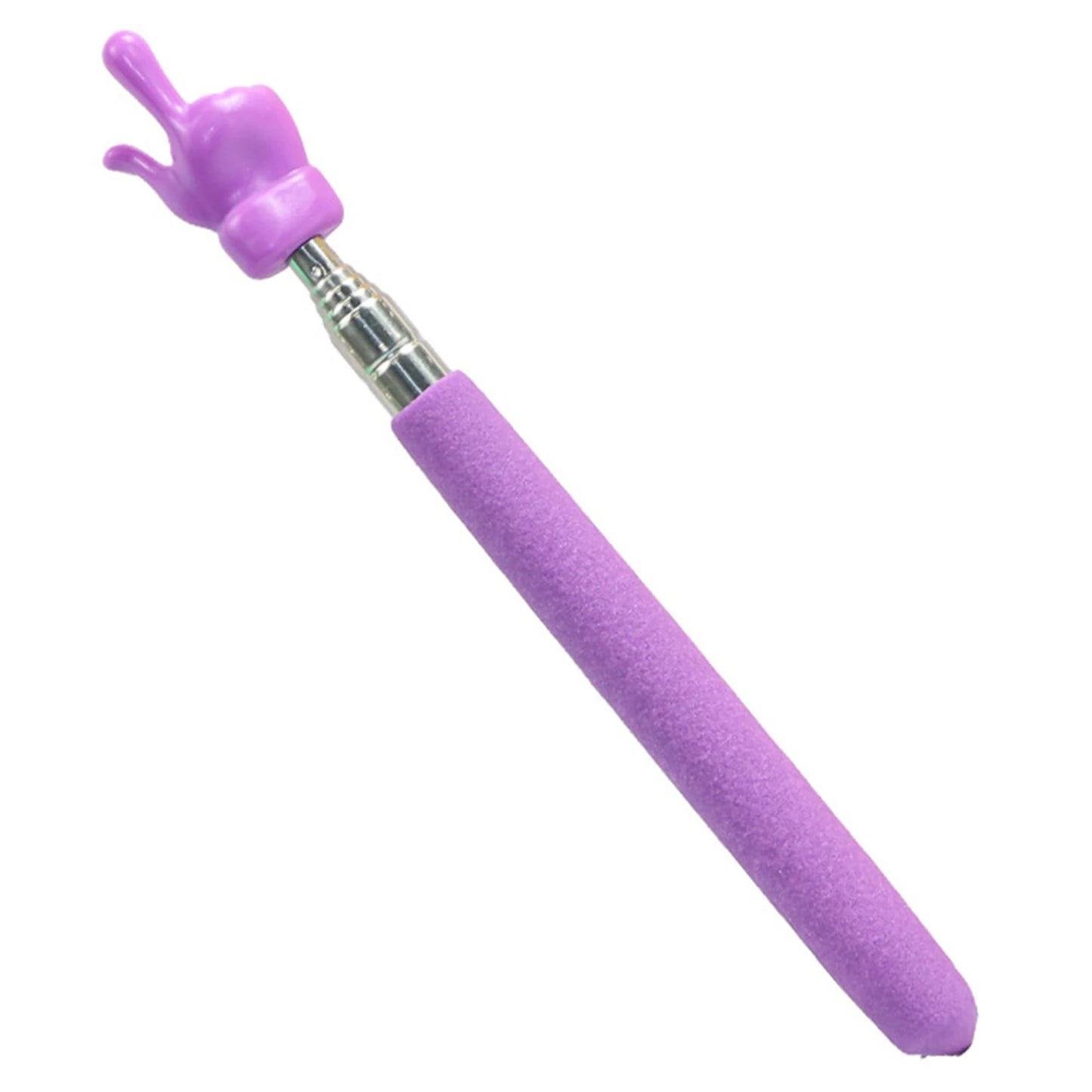 Etractable Teaching Stick Finger Design Whiteboard Pointer Handheld Presenter Finger Reading Stick Telescopic Rod Teaching Tool