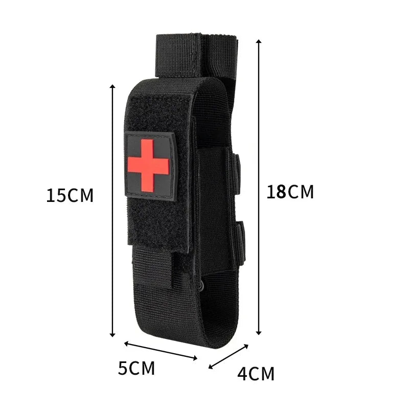 Tactical Tourniquet Emergency Emergency Strap Single Handed Medical First Aid Equipment for Hiking Camping Travel Outdoor Sports
