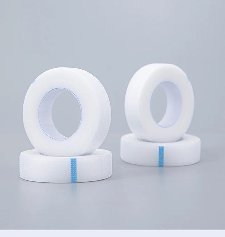 3/5 Rolls Eyelashes Extension PE Adhesive Tape Under Eye Patch Eye Tapes for Lashes Grafting Fake Eyelash Eyeliner Tapes