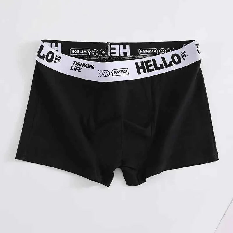 Men's Boxer Briefs Soft Comfortable Breathable Lightweight Daily Wear Male Underpants