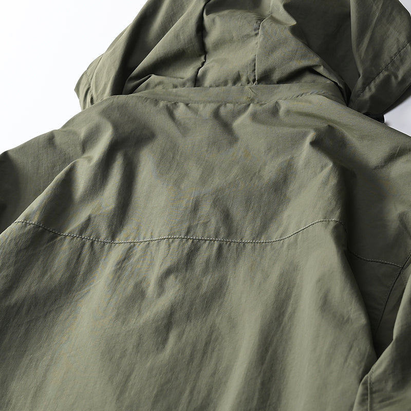 Windbreaker Herren Taktische Jacke Wasserdicht Outdoor Kapuzenmantel Sport Militär Europäische Größe S-5XL Feldklettern Dünne Oberbekleidung