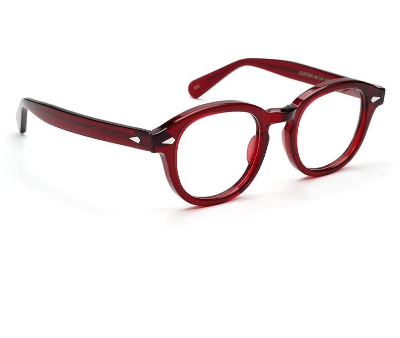 Johnny Depp Lemtosh Eyeglasses Frame Men Optical Glasses Women Computer Goggles Clear Lens Luxury Brand Vintage Acetate Frame