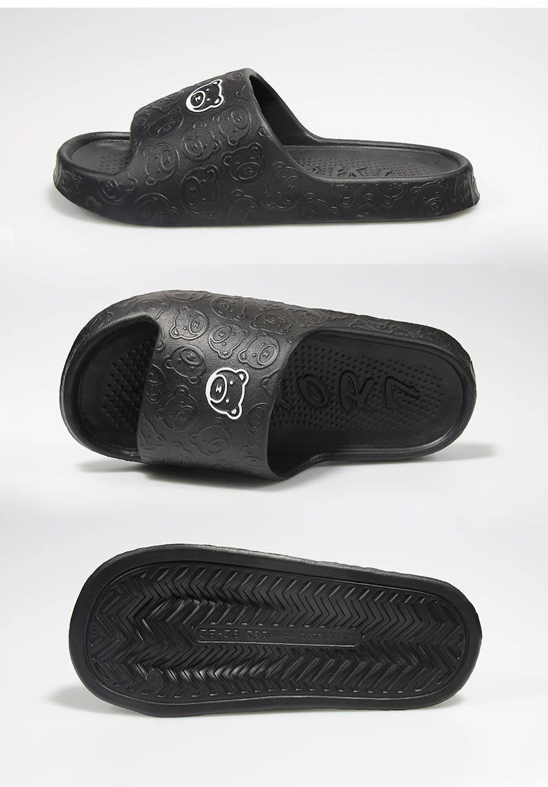 Non-Slip Slippers Female Outer Wear 2024 New Bathroom Indoor Home Sandals Female Summer Eva
