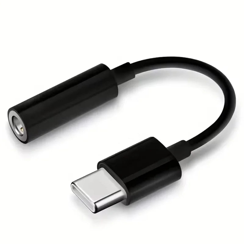 Type C To 3.5mm Aux Adapter 3 5 Jack Audio Cable for Huawei Xiaomi Redmi POCO Sumsang LG 3.5MM to 8Pin Aux Adputer for iPhone