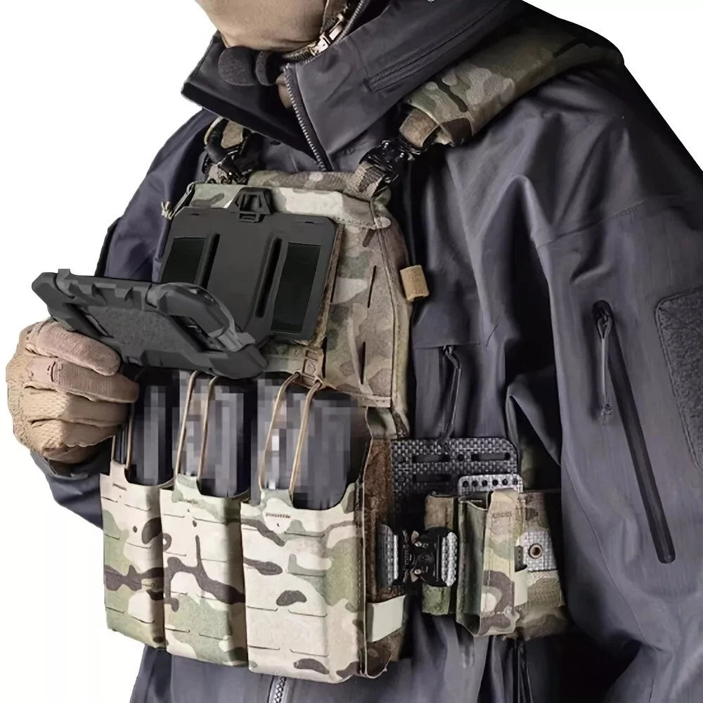 Outdoor Tactical MOLLE Folding Navigation Board Airsoft Map Case Admin Panel Mobile Phone Holder