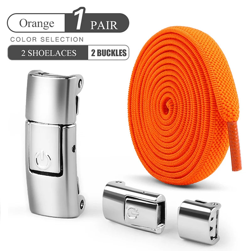 8mm Schnürsenkel ohne Binden, Pressverschluss Schnürsenkel, Elastische Schnürsenkel, Sneaker Kinder Erwachsene, Verbreiterte flache Schnürsenkel für Schuhe