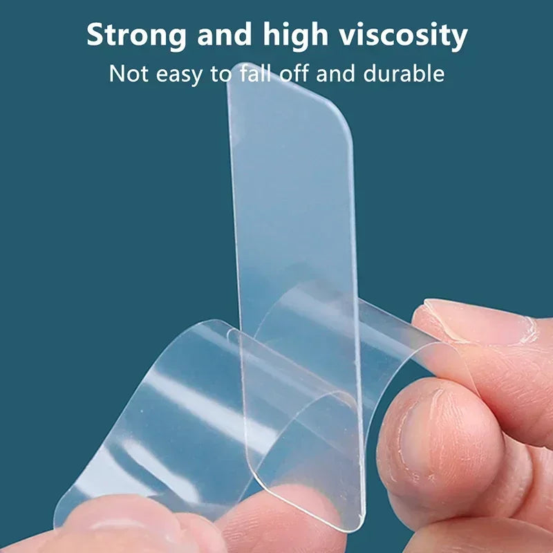 Double Sided Tape Strong Double Sided Adhesive Waterproof Removable Reusable Mounting Tape for Walls Wood Tile Plastic