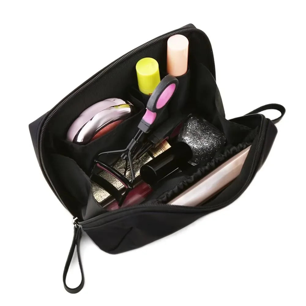 HOMEFISH 1PC Mini Portable Cosmetic Storage Bag, Women Lipstick Pouch Coin Purse Small Toiletry Organizer