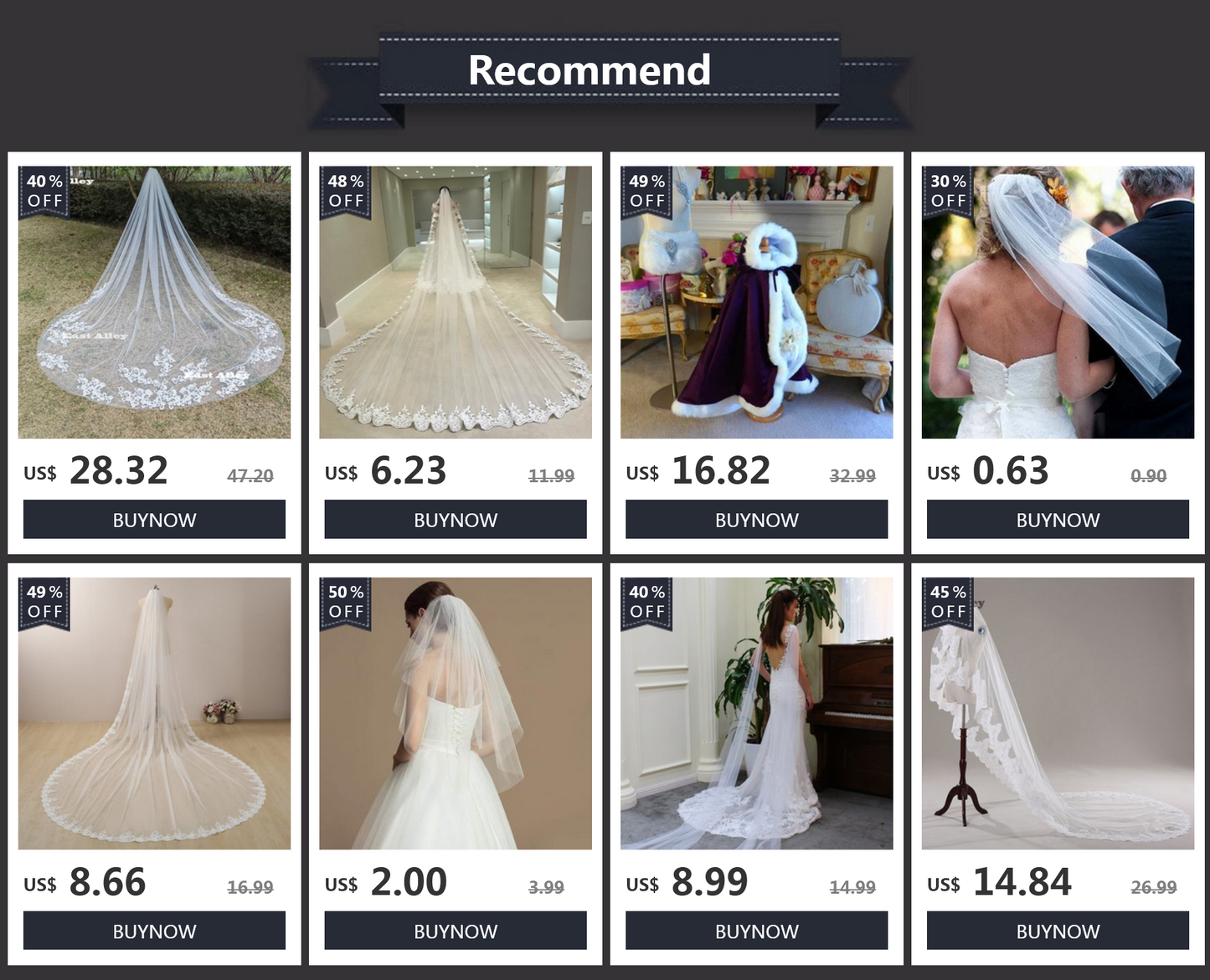 2 Tiers White Ivory Bride Wedding Veil Short Fingertip Bridal Tulle Veil with Comb and Cut Edge Velos De Novia Largos