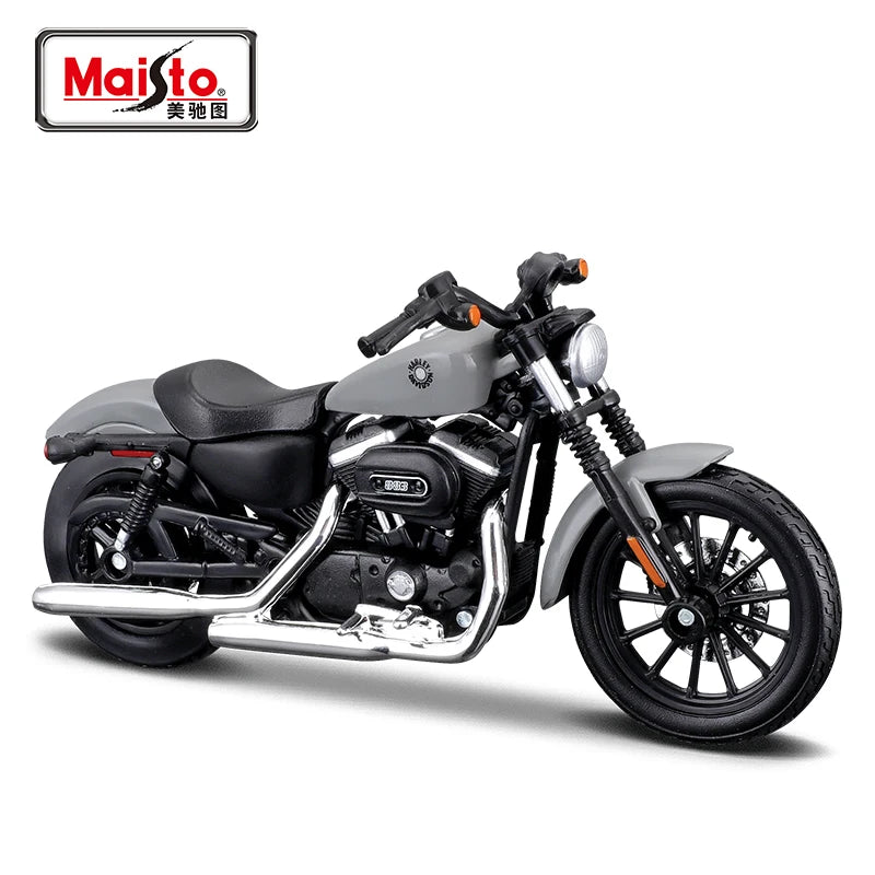 Maisto 1:18 Harley Davidson 2022 Fat Bob 114 Die Cast Vehicles Collectible Hobbies Motorcycle Model Toys - Shoppiline
