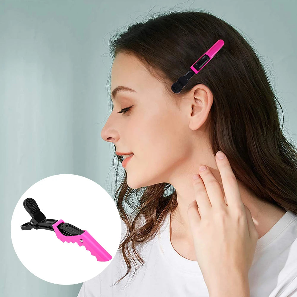 Pro Spitzschwanz Salon Friseur Haarstyling Antistatischer Kamm Haarbürste Stahlnadelstift Stielkamm Friseurzubehör