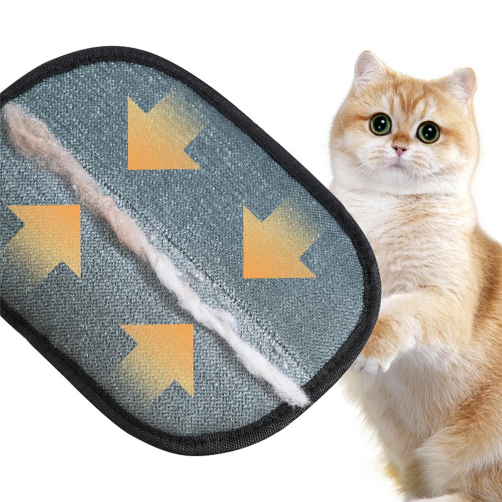 Pet Hair Remover Mitt Pet Hair Remover Gloves Deshedding Brush Glove for Dog Cat Rabbit with Long/Short/Curly Hair
