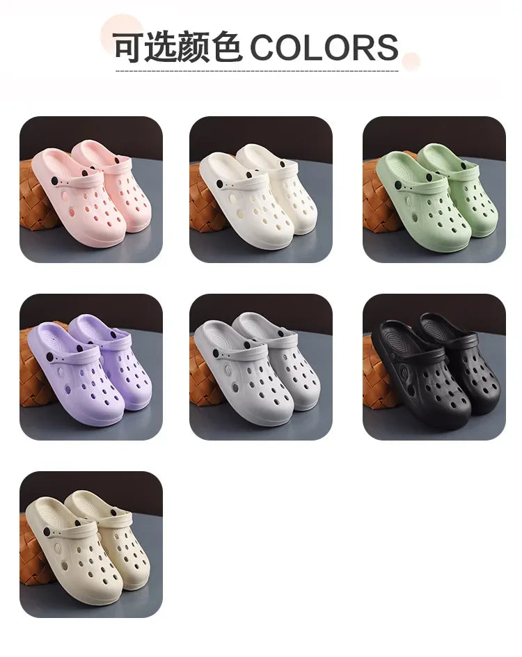 Mens Summer Beach Sandals Unisex Casual Garden Clogs Outdoor Wide Toe Cross Sandals for Ladies Non Slip House Shower Slippers