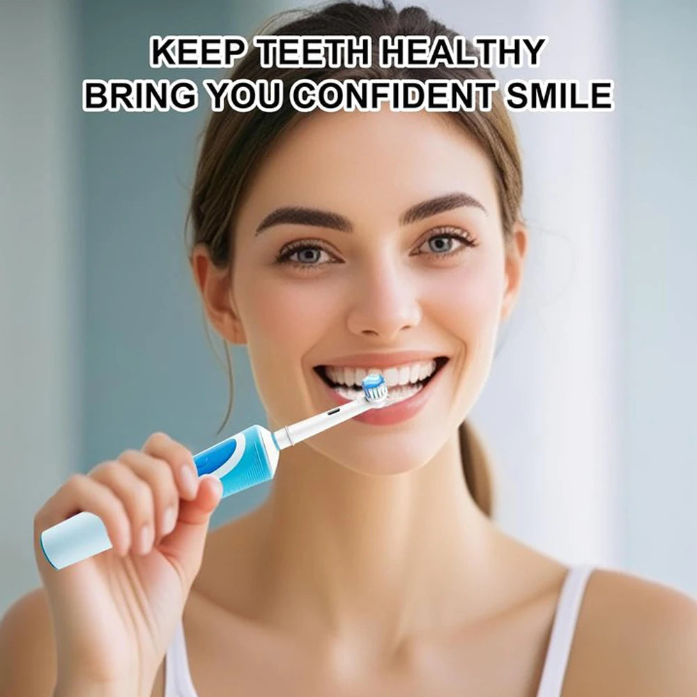 Replacement Toothbrush Heads Compatible with Oral B Braun Electric Toothbrushes Brush Head Refills 1000 1500 3000 7000 7500 8000